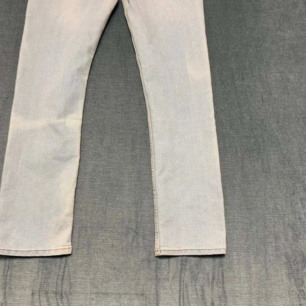 RSQ Jeans Mens 30x30 Blue Denim Cotton Stretch Mid Rise Slim Fit Straight Leg